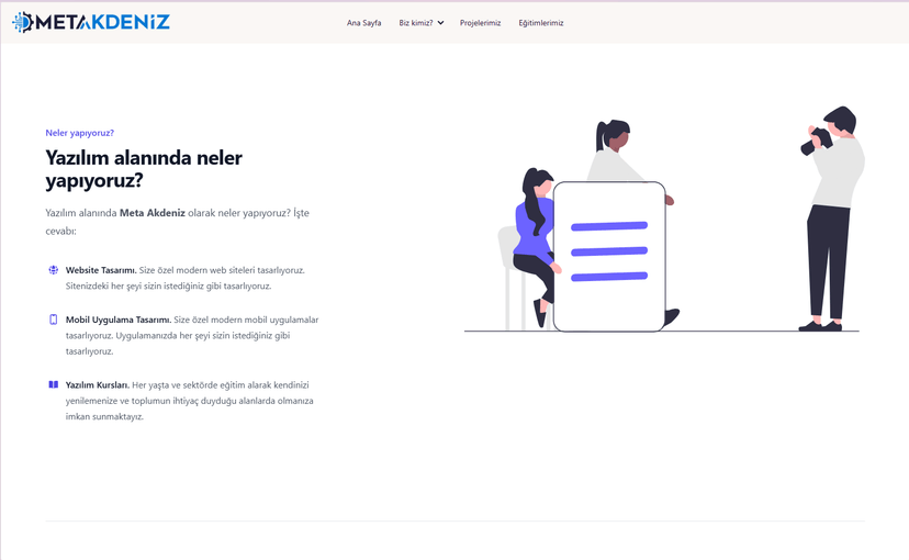Simple Promotion Site