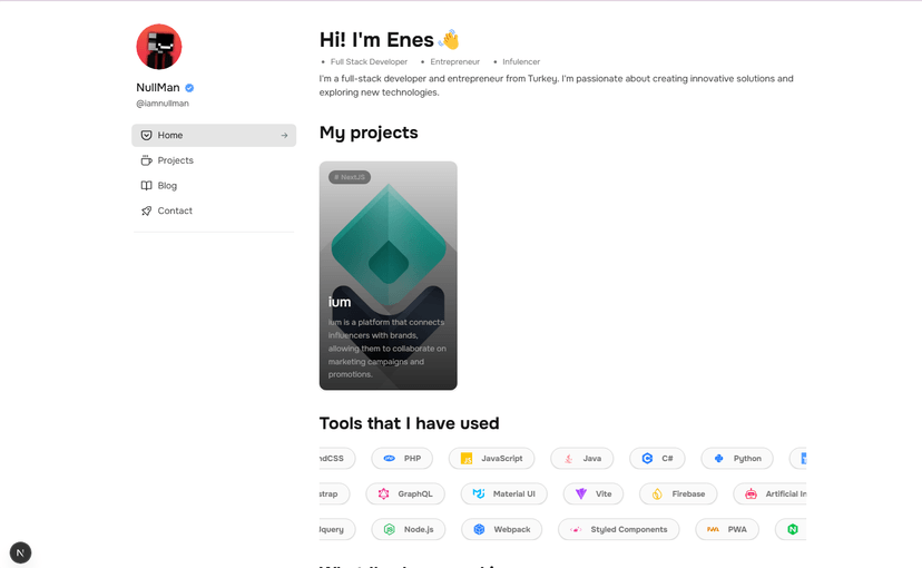 Portfolio Website